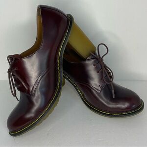 Doctor Martens High Heel Genuine Leather Shoes